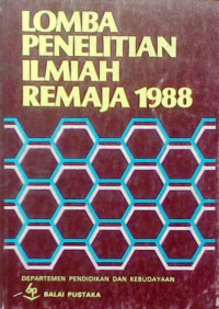 Lomba Penelitian Ilmiah Remaja 1988