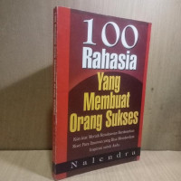 Image of 100 RAHASIA YANG MEMBUAT ORANG SUKSES