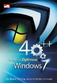 40++ Tip dan trik optimasi Windows 7