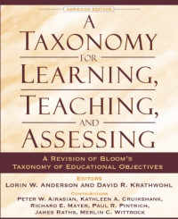 Image of A TAXONOMY FOR LEARNING TEACHING, AND ASSESSING