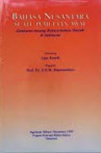 Image of BAHASA NUSANTARA SUATU PEMETAAN AWAL