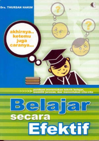 Image of BELAJAR SECARA EFEKTIF