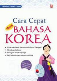 Image of CARA CEPAT MAHIR BAHASA KOREA