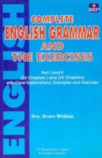 Image of COMPLETE ENGLISH GRAMMAR AND THE EXERCISES