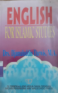 Image of ENGLISH FOR ISLAMIC STUDIES