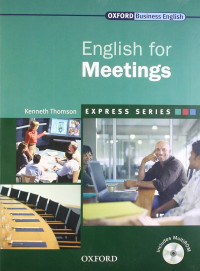 ENGLISH FOR MEETINGS