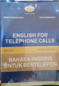 Image of ENGLISH FOR TELEPHONE CALLS