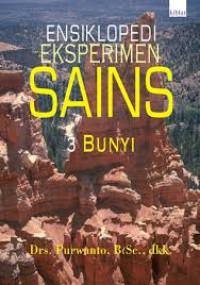 Image of ENSIKLOPEDIA  EKSPERIMEN SAINS 3 BUNYI