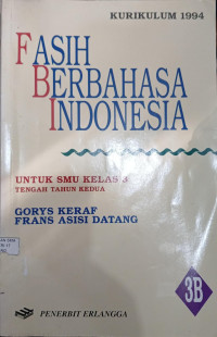 Image of FASIH BERBAHASA INDONESIA UNTUK SMU KELAS 3 - 3B