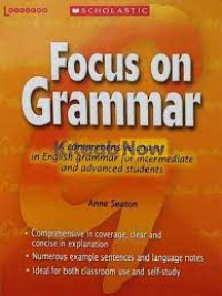 Image of FOCUS ON ENGLISH GRAMMAR