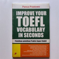 Image of IMPROVE YOUR TOEFL VOCABULARY IN SECONDS