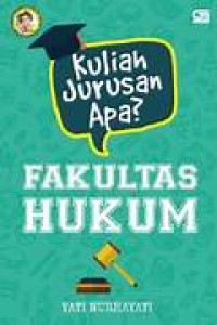 Image of KULIAH JURUSAN APA ? FAKULTAS HUKUM