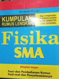 Image of KUMPULAN RUMUS LENGKAP FISIKA SMA