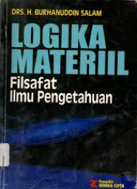 LOGIKA MATERIIL(Filsafat Ilmu pengetahuan)