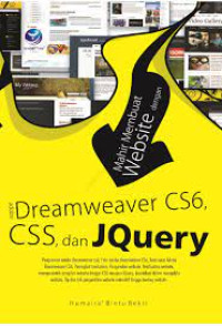 Image of MAHIR MEMBUAT WEBSITE DENGAN ADOBE DREAMWEAVER CS6, CSS DAN JQUERY