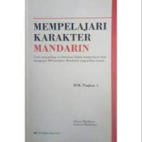 MEMPELAJARI KARAKTER MANDARIN