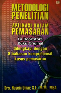 Image of METODOLOGI PENELITIAN APLIKASI DALAM PEMASARAN