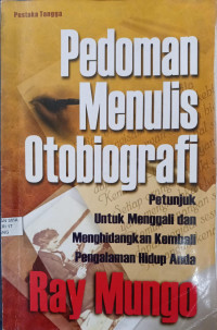 Image of PEDOMAN MENULIS OTOBIOGRAFI