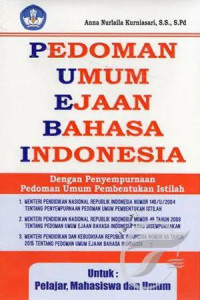 PEDOMAN UMUM EJAAN BAHASA INDONESIA