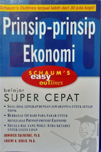 PRINSIP-PRINSIP EKONOMI