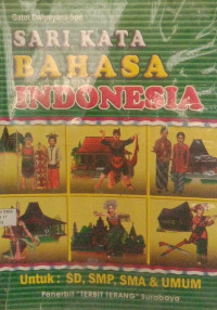 Image of SARI KATA BAHASA INDONESIA