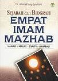 Image of Sejarah dan Biografi Empat Imam Mazhab.--
