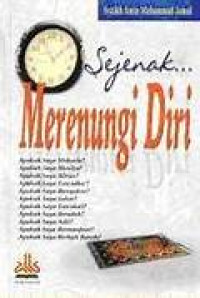 Image of Sejenak Merenungi Diri.--