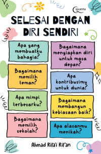 SELESAI DENGAN DIRI SENDIRI