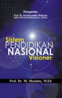 SISTEM PENDIDIKAN NASIONAL VISIONER