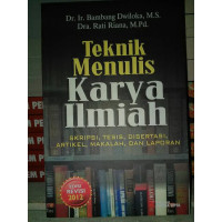 TEKNIK MENULIS KARYA ILMIAH