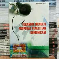 Image of TERAMPIL MENULIS PROPOSAL PENELITIAN KOMUNIKASI