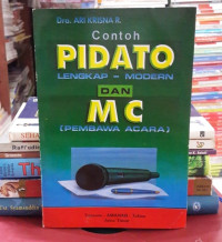 Image of Pidato Lengkap Modern dan MC